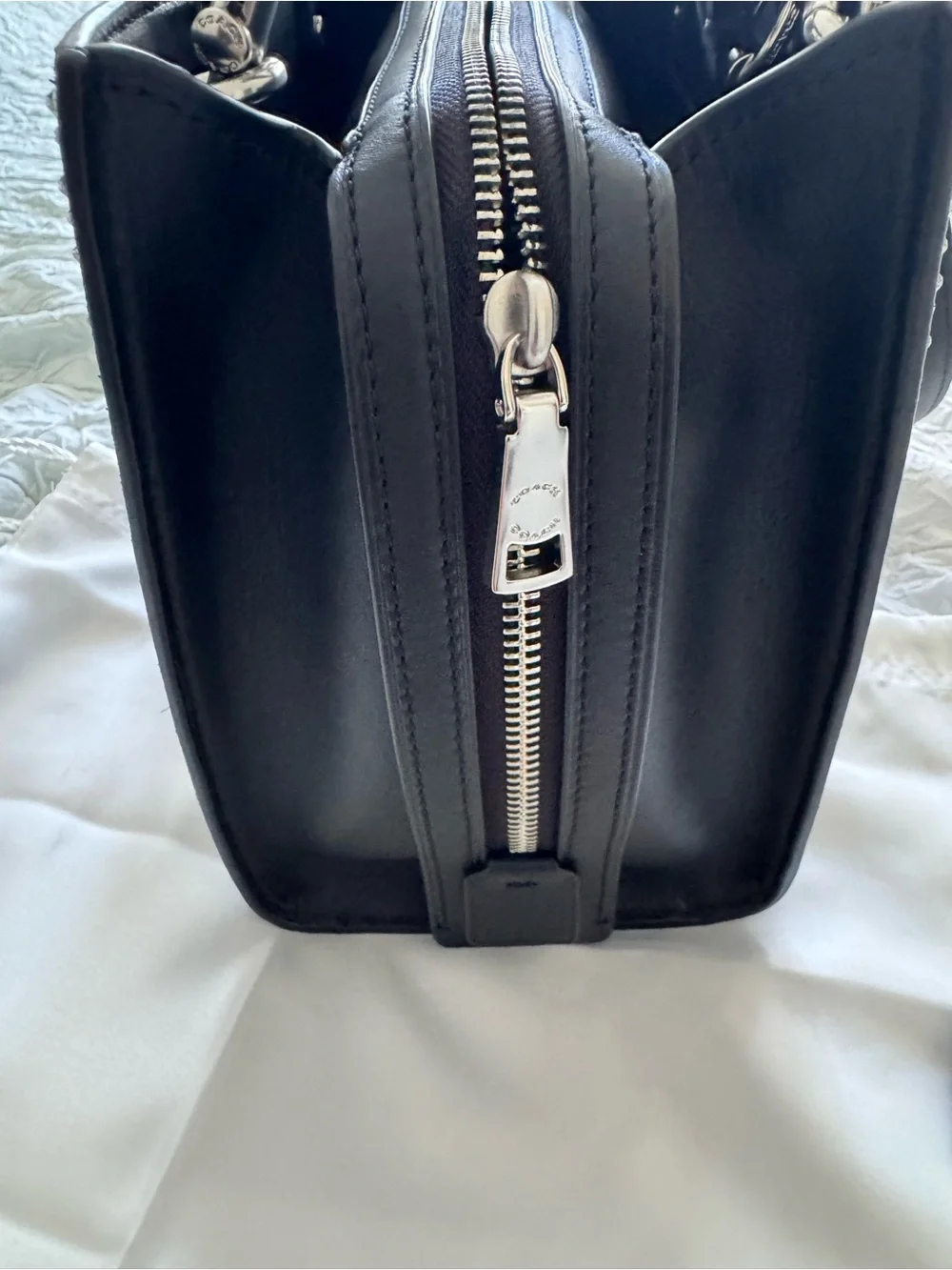NWOT Coach Rogue 25 Black Crystal